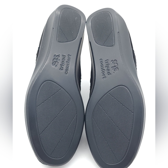 SAS Jade Onyx Women's Ankle Wedge Boot Side Zip Comfort Size 9 W - Picture 11 of 12